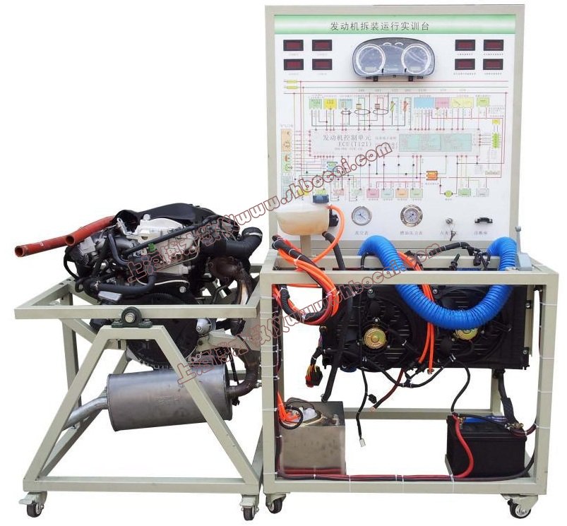 捷达电控柴油发动机拆装运行实训台
