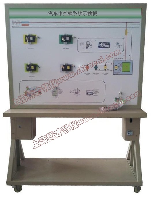 汽车中控锁系统示教板