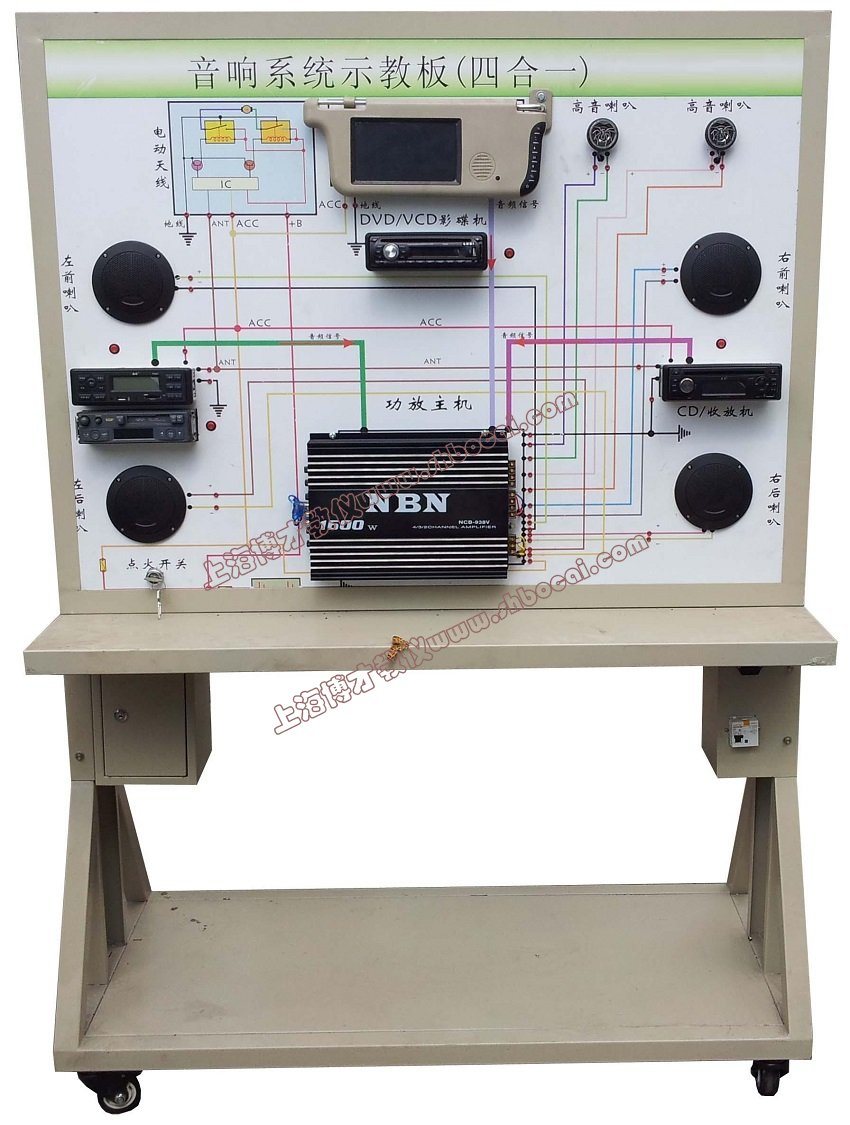 音响综合系统示教板